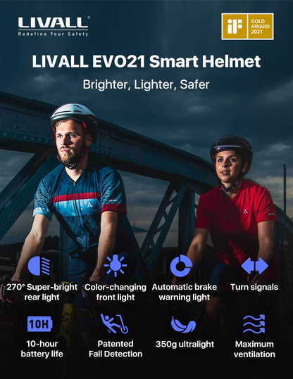 LIVALL SMART HELMET - Award-Winning Safety & Comfort
