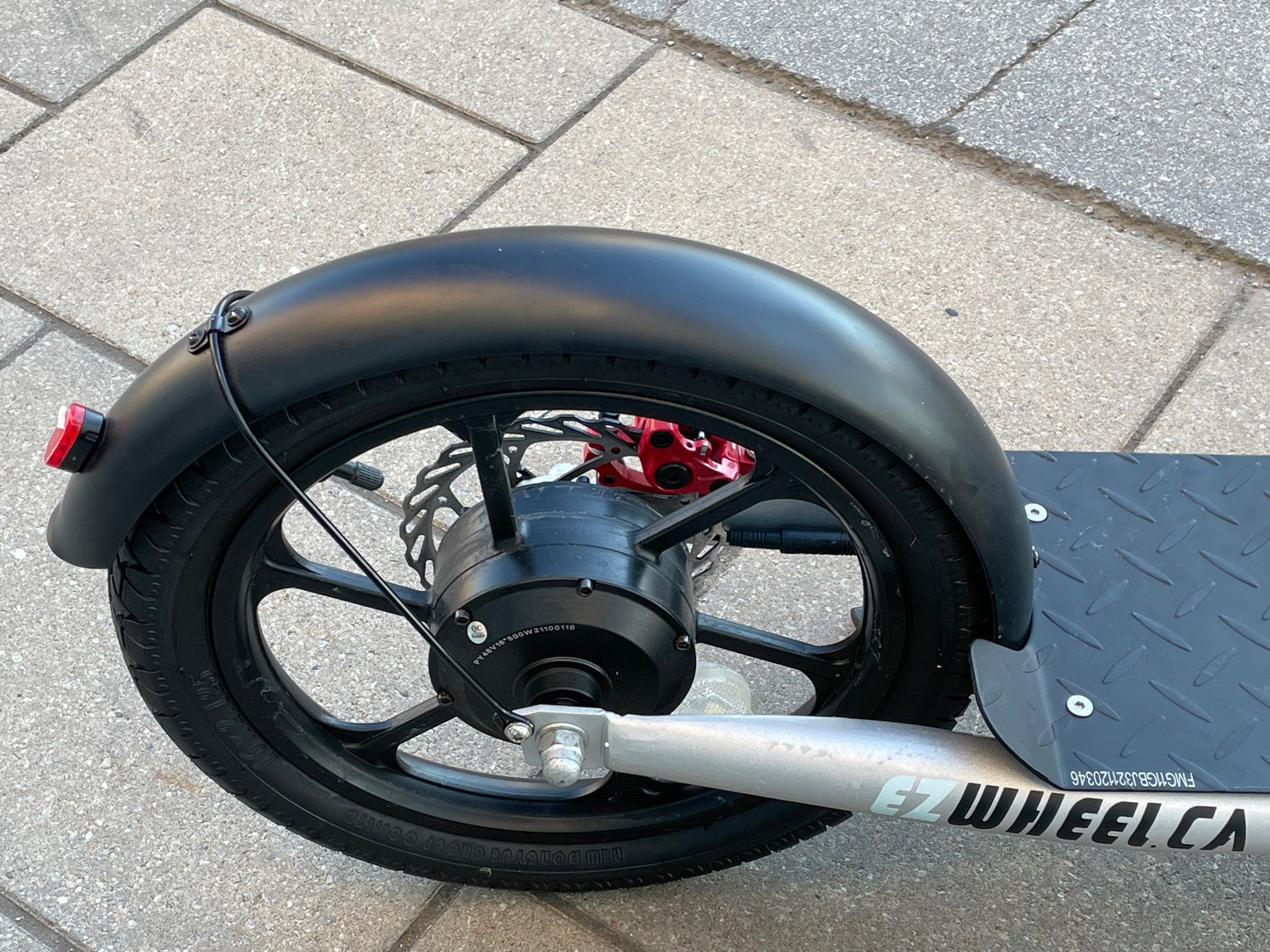 EZWheel City Electric Scooter with 16-inch Tires