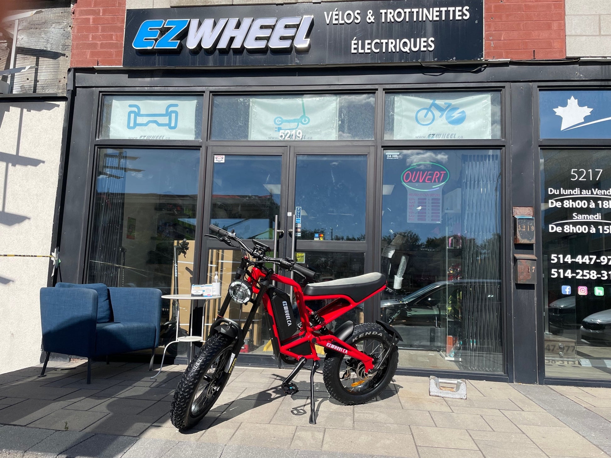 EZWheel Rhino All-terrain Bike - Premium Features & Design