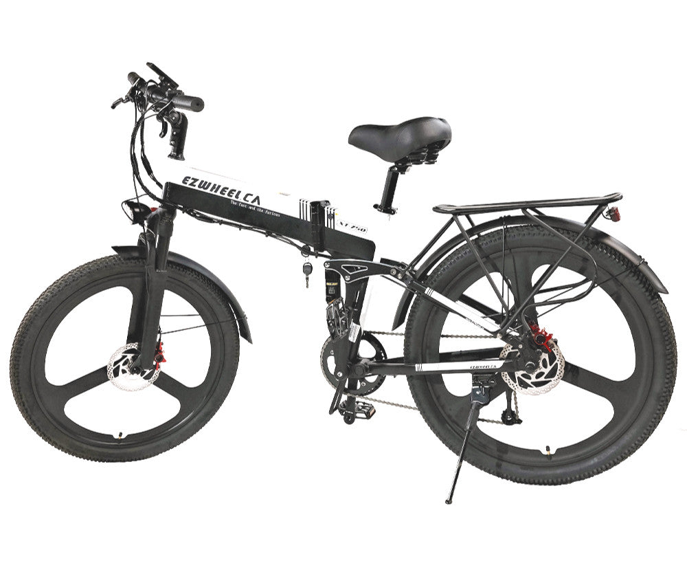 EZWheel XT750 - Folding Electric Bike for Urban & Trail Riding