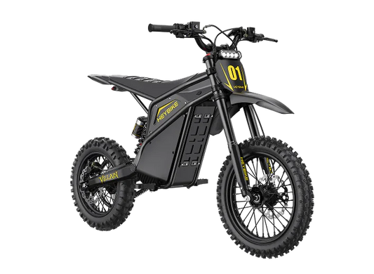 Heybike Villain rugged electric bike with 500W motor, fat tires, and 50-mile range for adventure and commuting