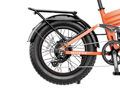 Hydraulic disc brakes on Heybike Mars 3.0