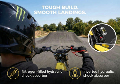 Heybike Villain rugged electric bike with 500W motor, fat tires, and 50-mile range for adventure and commuting