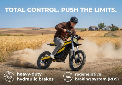 Heybike Villain rugged electric bike with 500W motor, fat tires, and 50-mile range for adventure and commuting