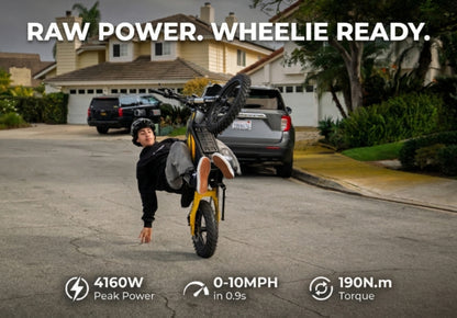 Heybike Villain rugged electric bike with 500W motor, fat tires, and 50-mile range for adventure and commuting