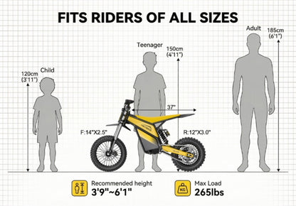 Heybike Villain rugged electric bike with 500W motor, fat tires, and 50-mile range for adventure and commuting