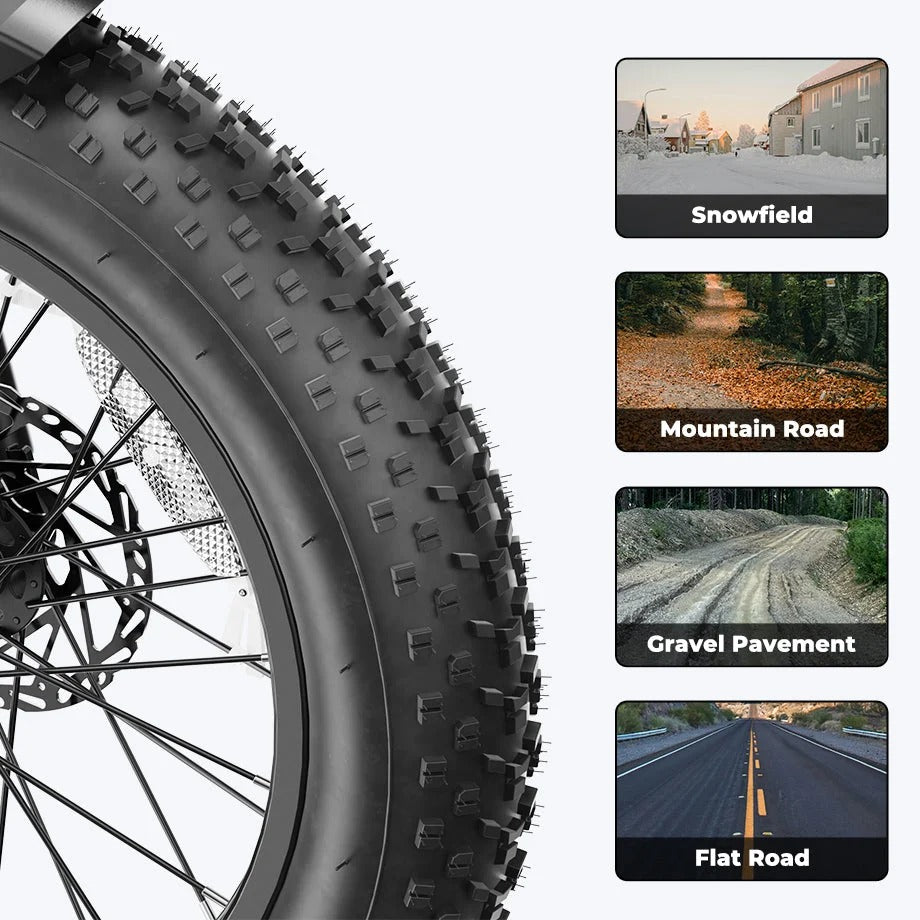 20" x 4" Puncture-Resistant Tires