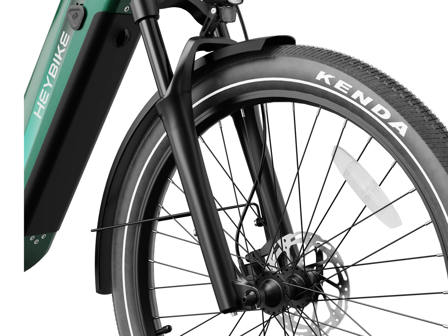Heybike Hybrid Commute Bike electric bicycle with 750W motor and sturdy aluminum frame