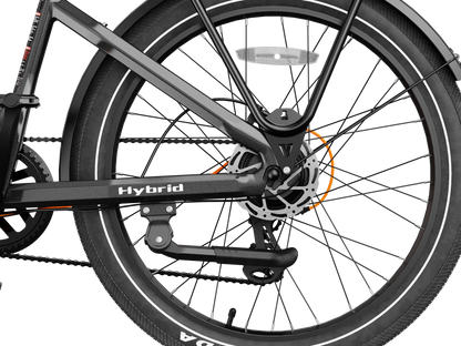 Heybike Hybrid Commute Bike electric bicycle with 750W motor and aluminum frame