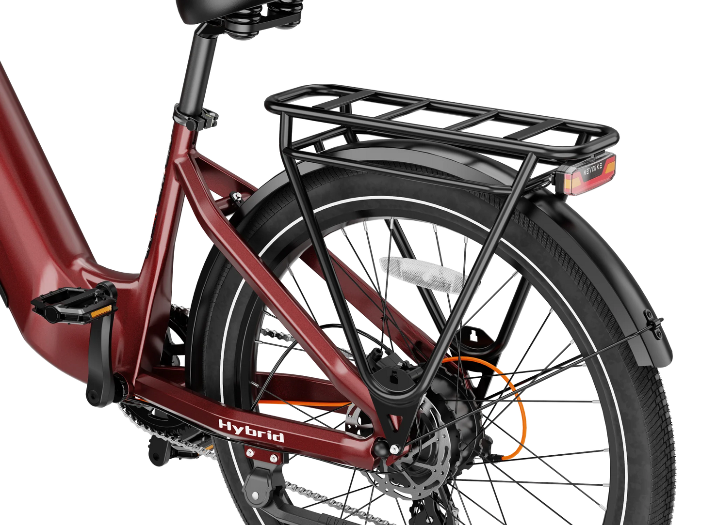 Heybike Hybrid Commute Bike electric bicycle with 750W motor and aluminum frame