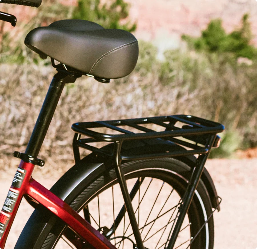 <strong>Durable Rear Rack</strong>