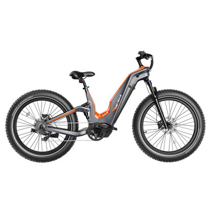 Heybike Hero carbon-fiber all-terrain electric bike with 750W motor and 27.5-inch knobby tires