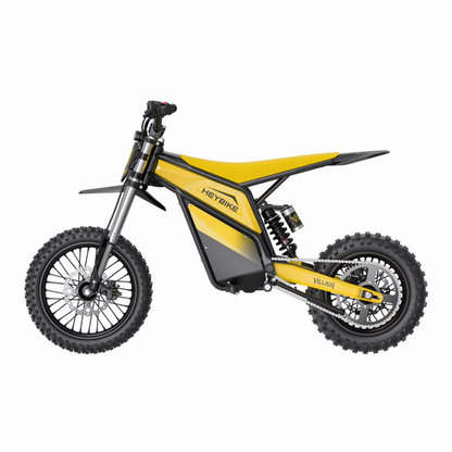 Heybike Villain cruising off-road confidently